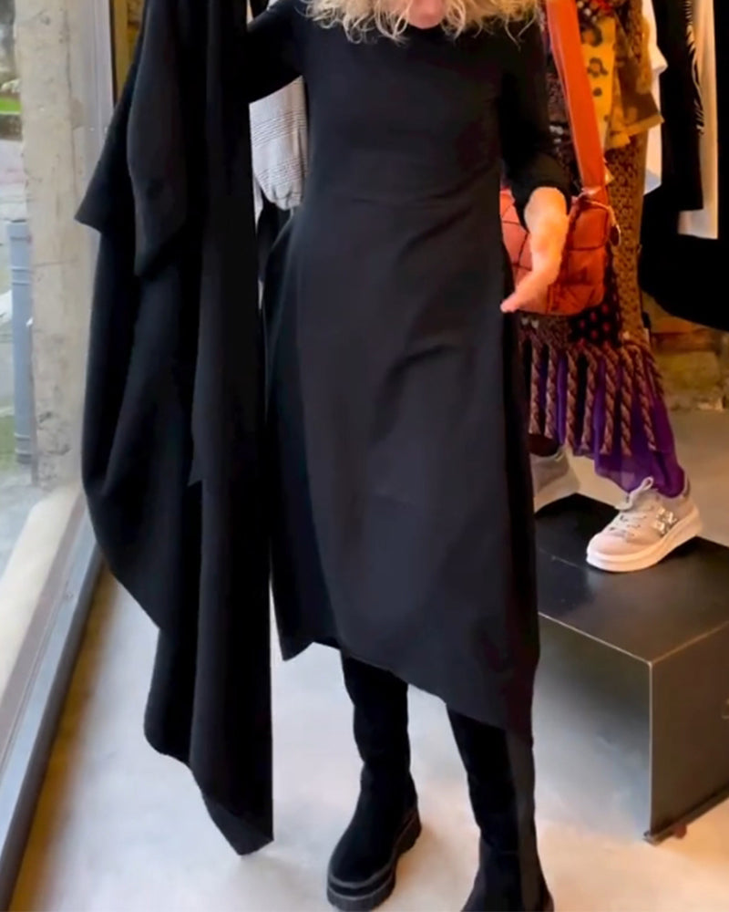 Solara | Midi dress with pockets