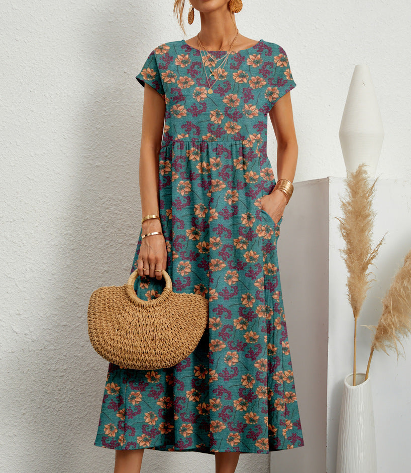 Maerina | Elegant Floral Dress