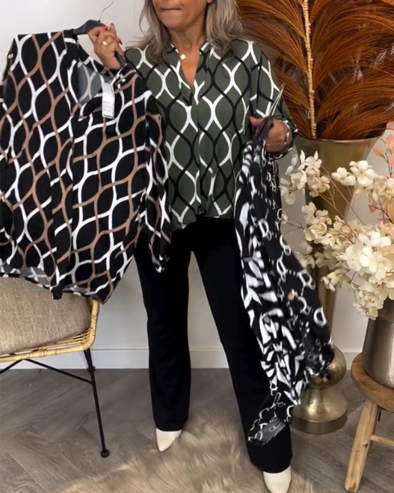 Soleil | Long Sleeves Casual Blouse