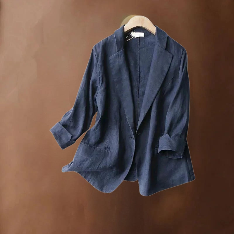Tahia | Stylish Linen Blazer