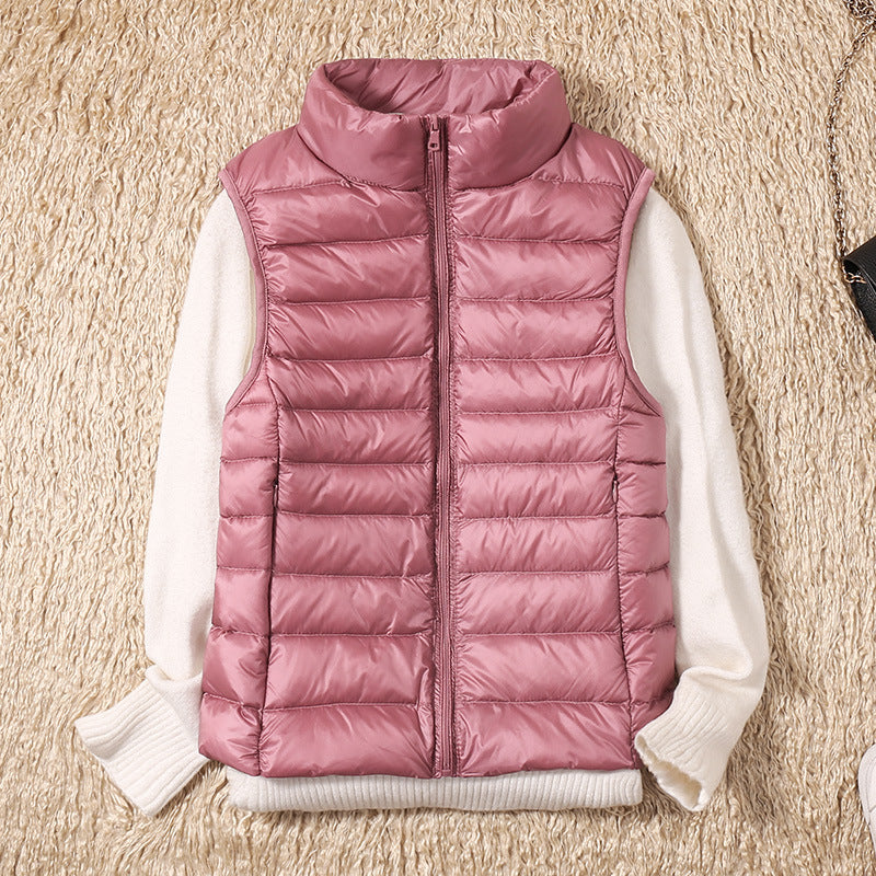 Marlowe | Waterproof Vest with White Duck Down