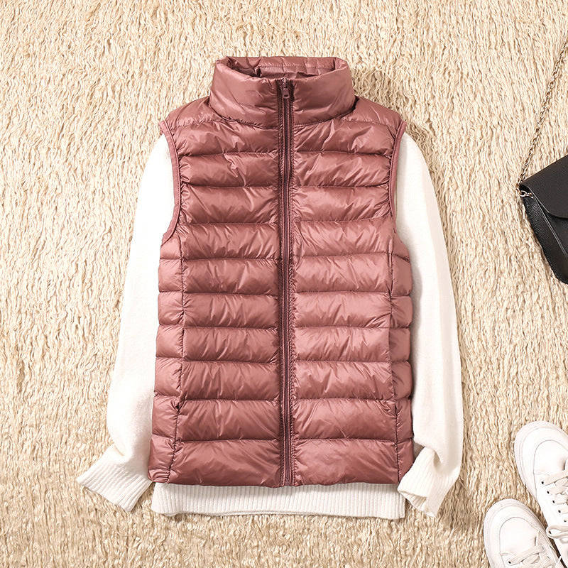 Marlowe | Waterproof Vest with White Duck Down