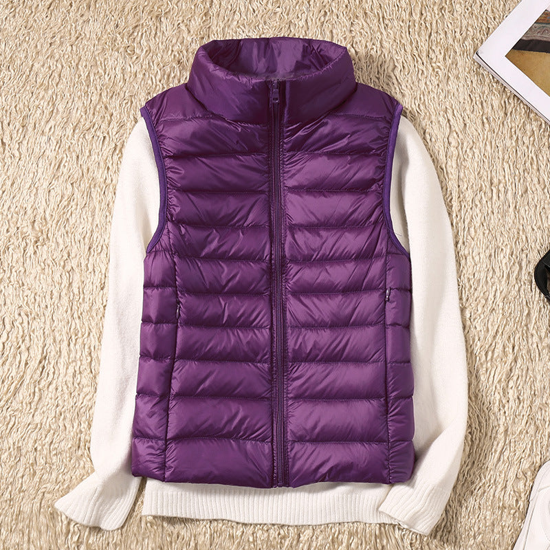 Marlowe | Waterproof Vest with White Duck Down
