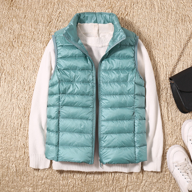 Marlowe | Waterproof Vest with White Duck Down