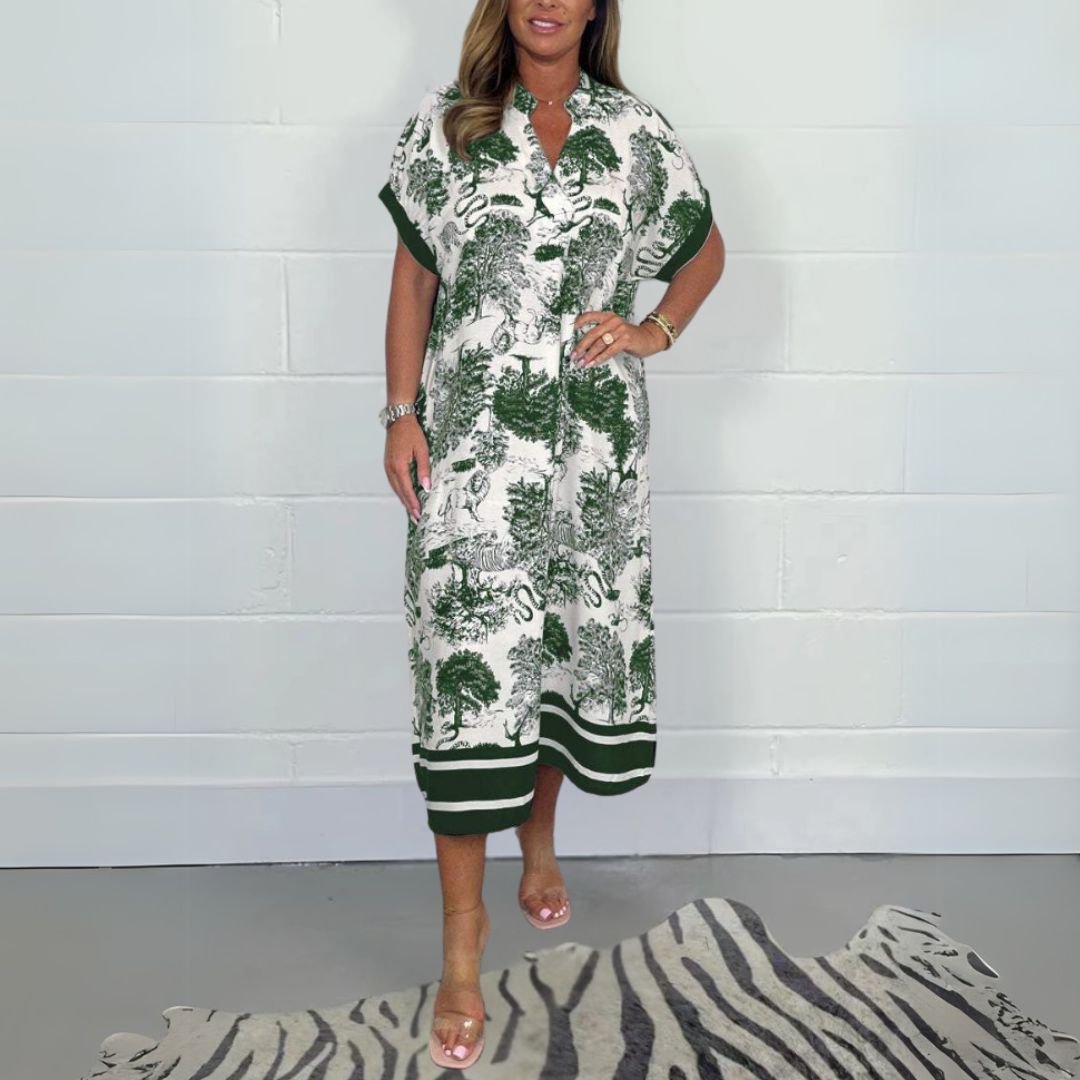 Vanessa | Floral Midi Dress