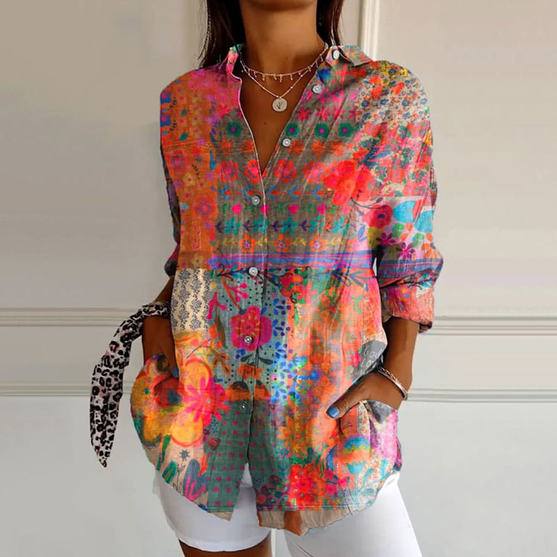 Tahlia | Elegant Floral Blouse
