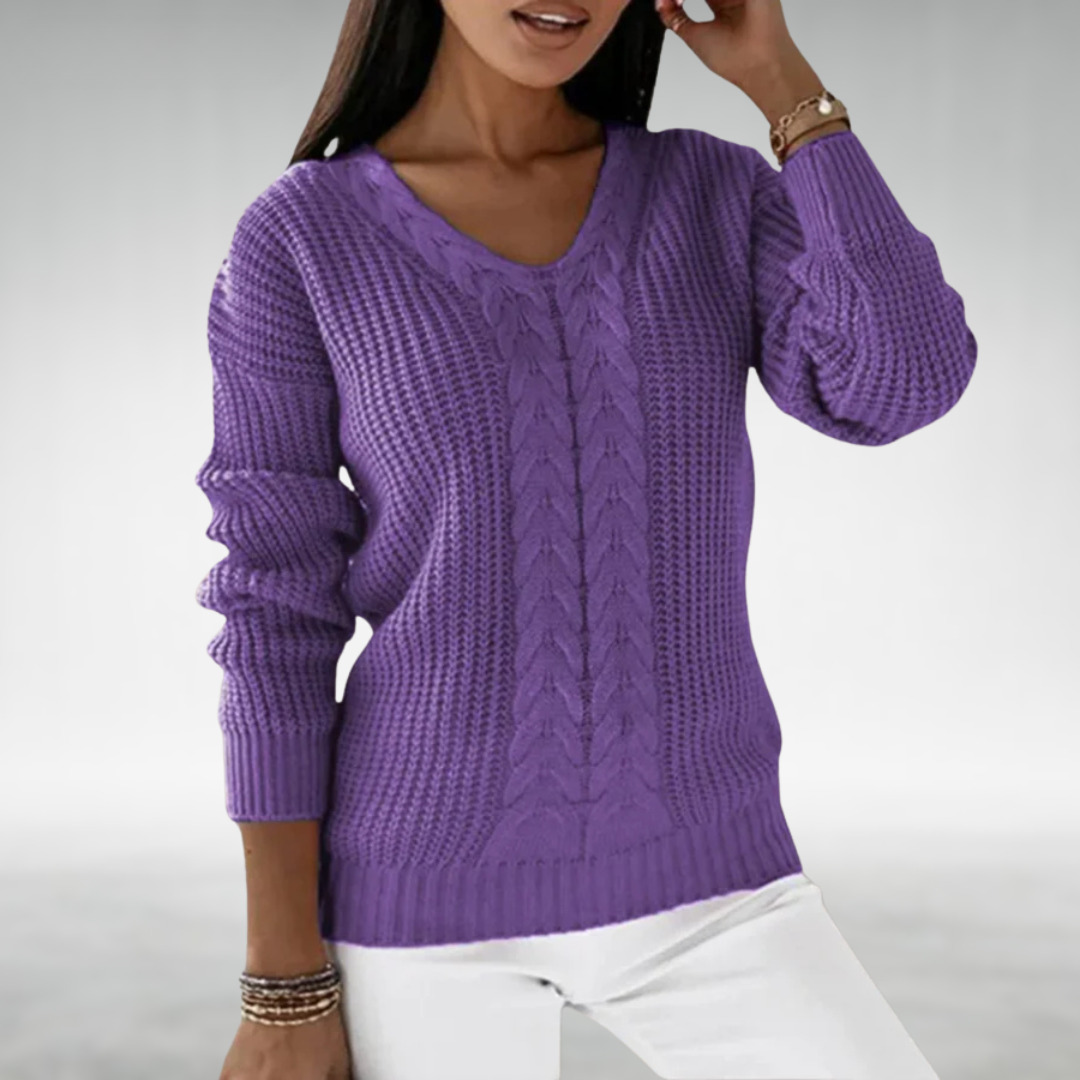 Anne | Elegant Knit Jumper
