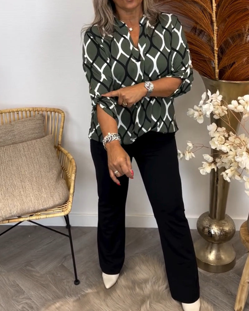 Soleil | Long Sleeves Casual Blouse