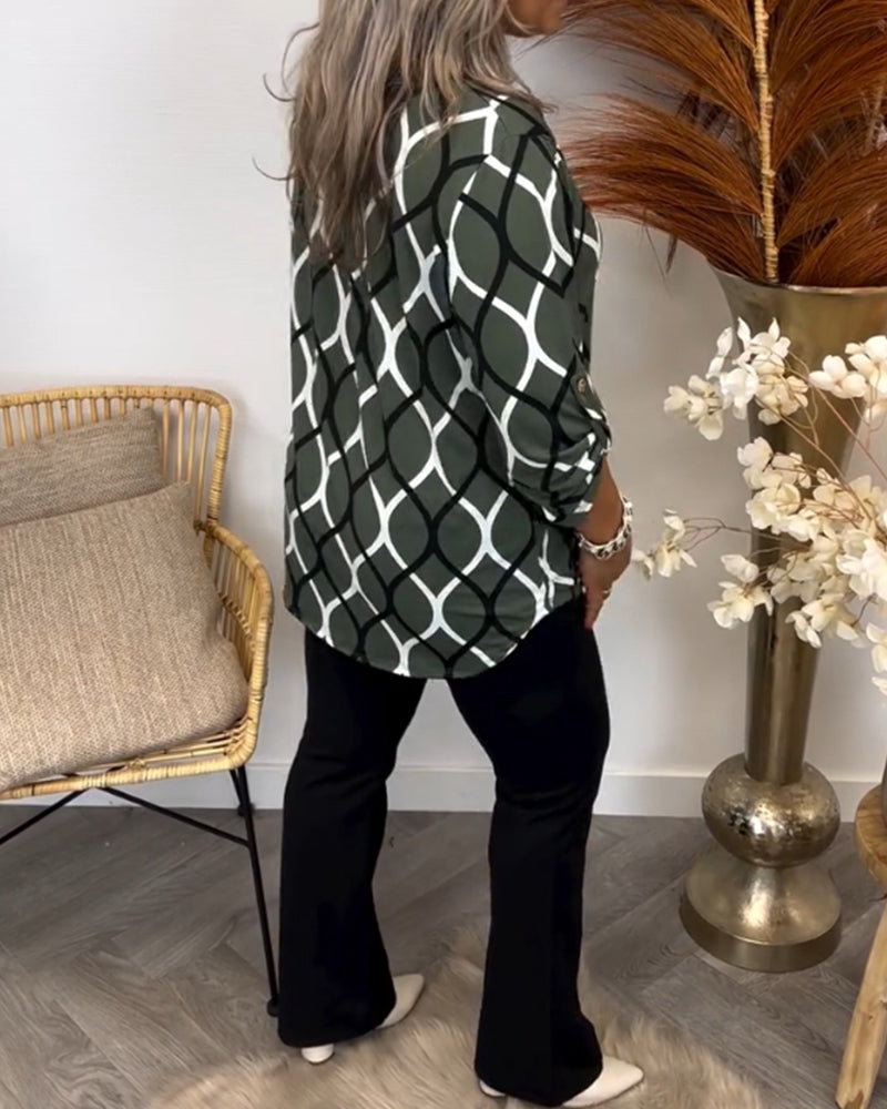 Soleil | Long Sleeves Casual Blouse