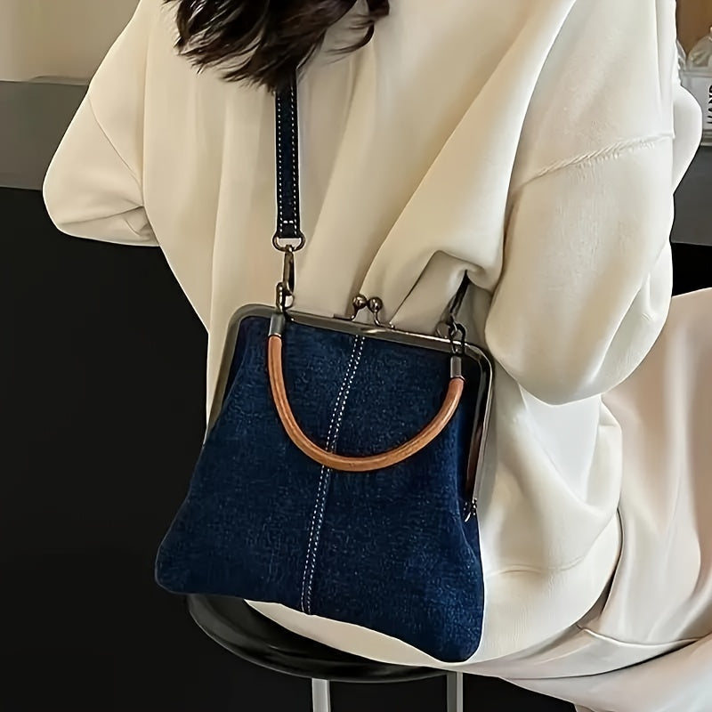 Iritana | Denim Crossbody Bag