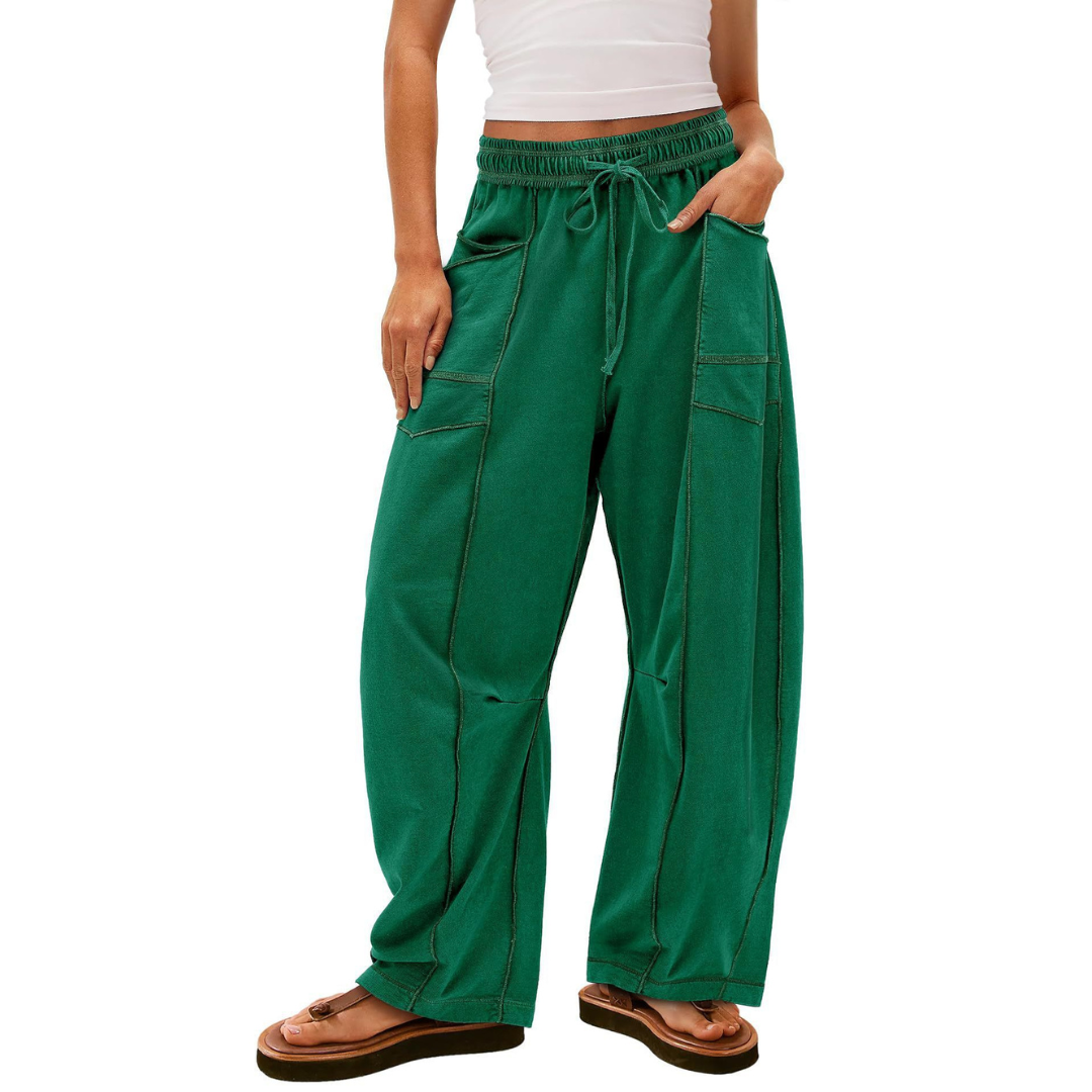 Chelsey | Comfy Baggy Leg Lounge Trousers