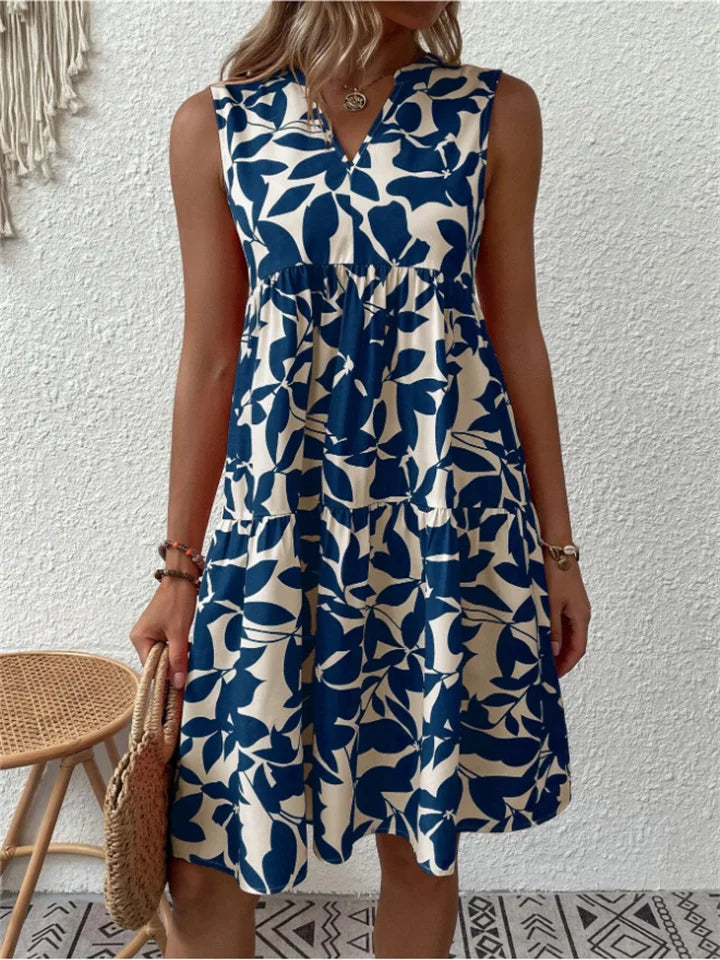 Cheryl | Elegant dress with V-neckline