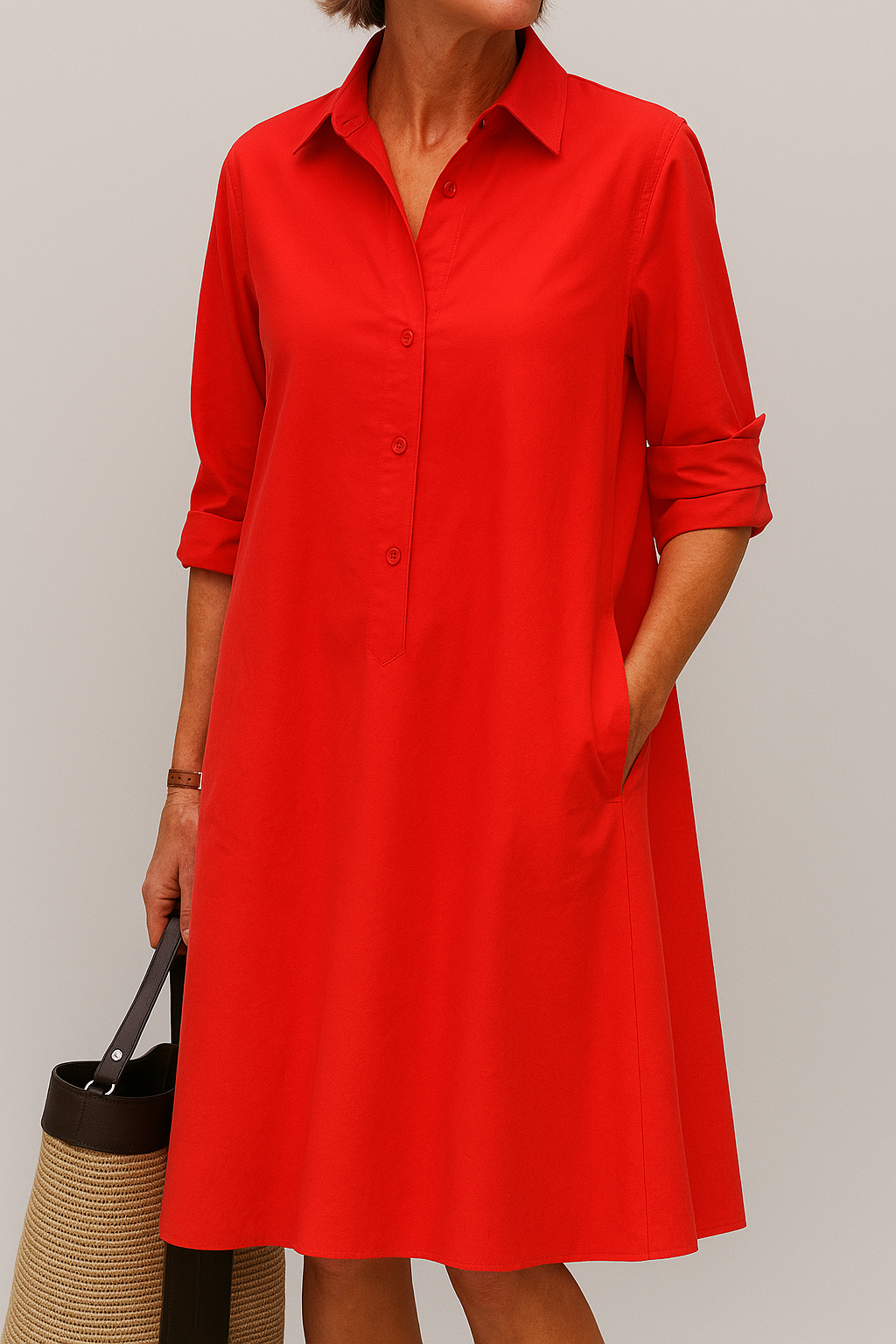 Catriona | Button Down Shirt Dress