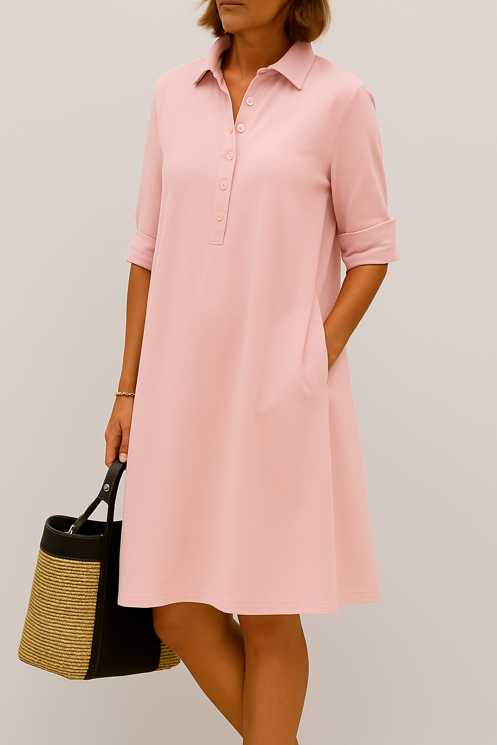 Catriona | Button Down Shirt Dress