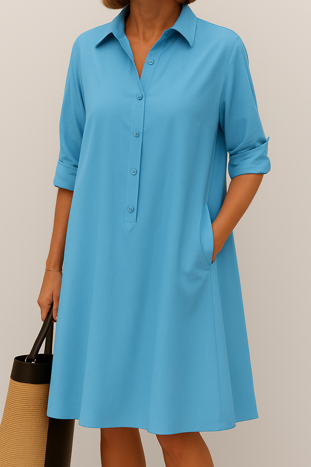 Catriona | Button Down Shirt Dress