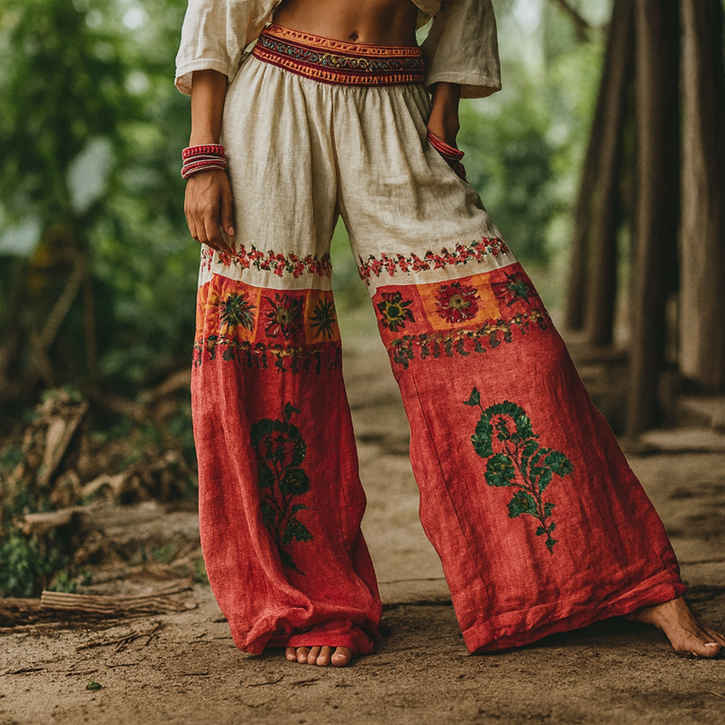 Sharmaine | Bohemian Yoga Pants