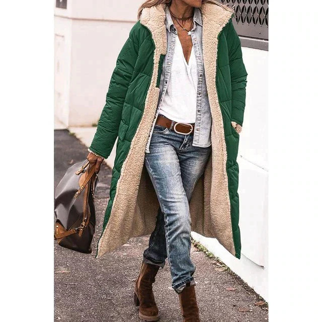 Aroha | Reversible Long Puffer Jacket
