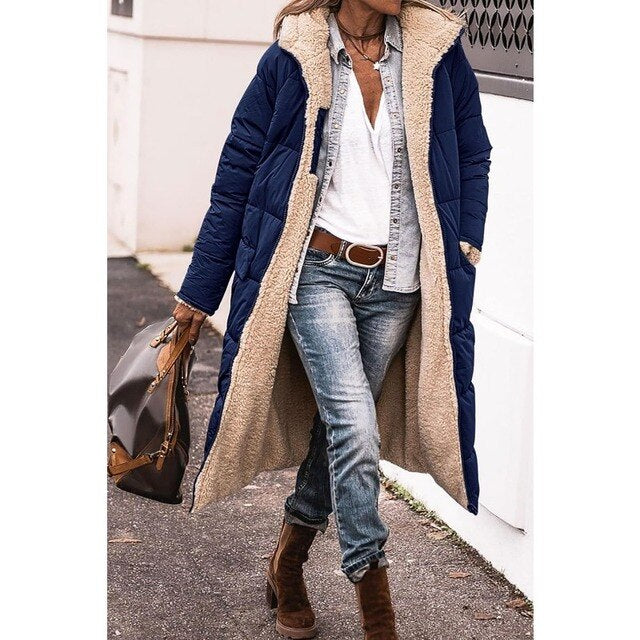 Aroha | Reversible Long Puffer Jacket