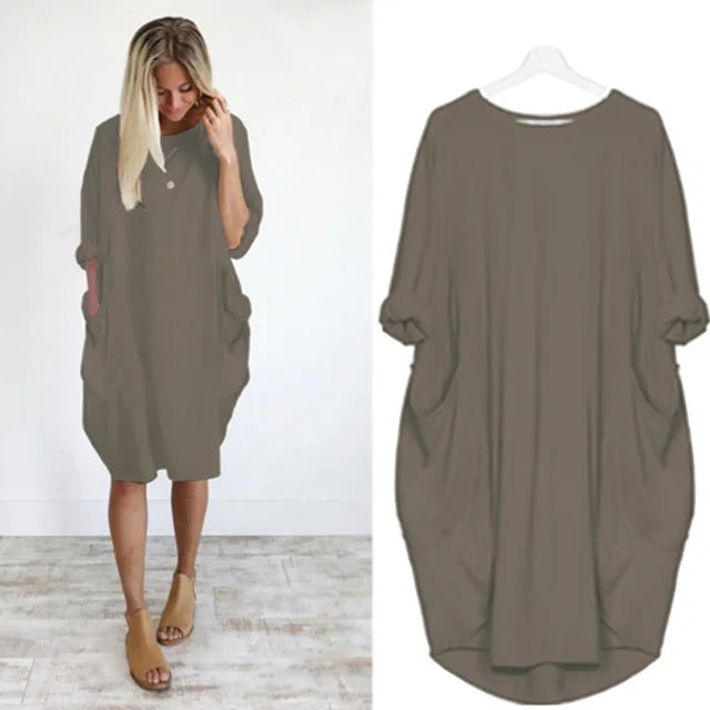 Kalina | Elegant Tummy Covering Dress