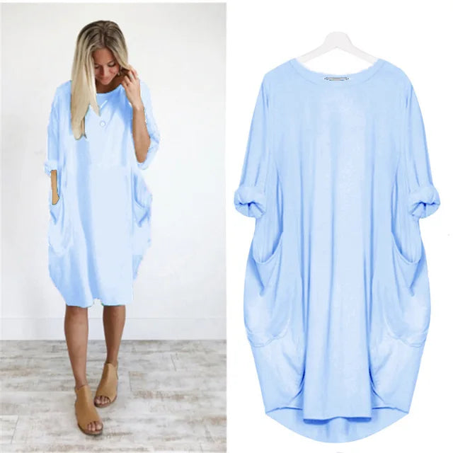Kalina | Elegant Tummy Covering Dress