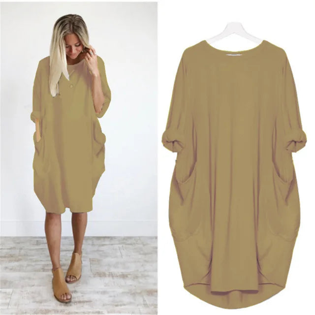 Kalina | Elegant Tummy Covering Dress