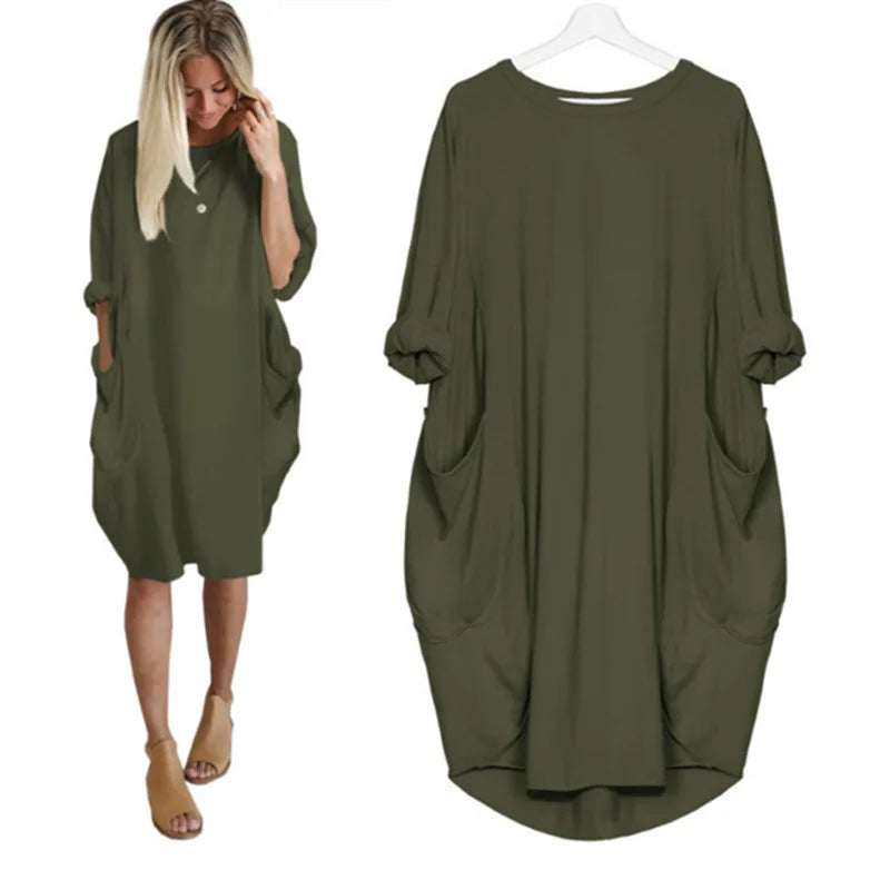 Kalina | Elegant Tummy Covering Dress