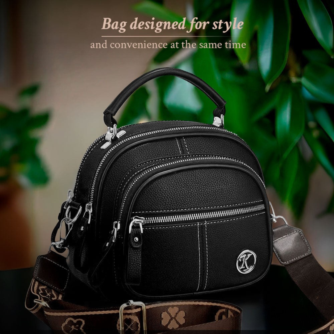Liora Castelli | Molly’s Timeless Sophistication Bag with Shoulder Strap