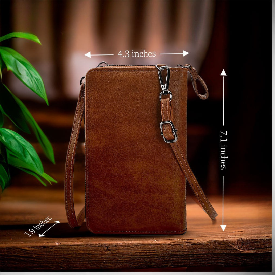 Liora Castelli | Nicole’s Chic Compact Crossbody Bag