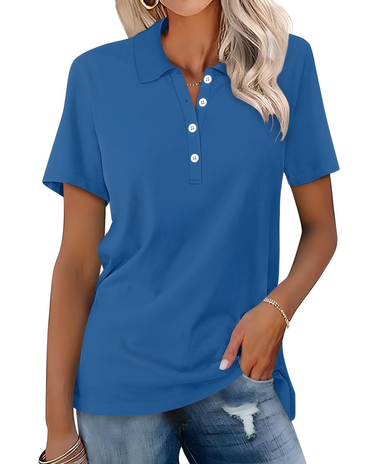 Lorraine | Elegant Polo Shirt