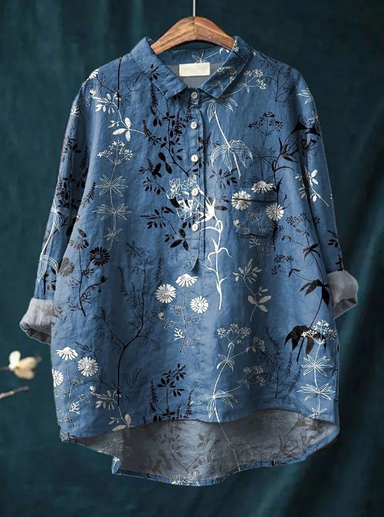 Kaia | Classic Floral Blouse