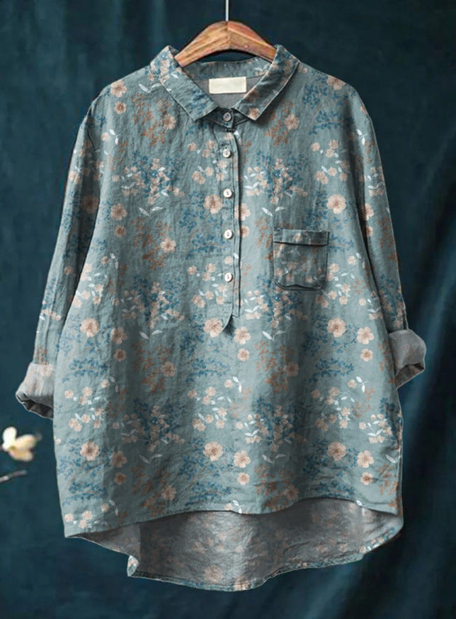 Kaia | Classic Floral Blouse