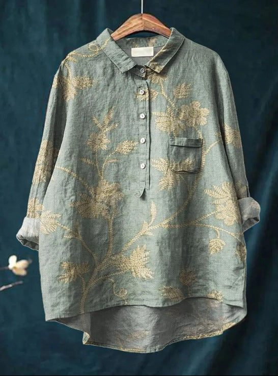 Kaia | Classic Floral Blouse
