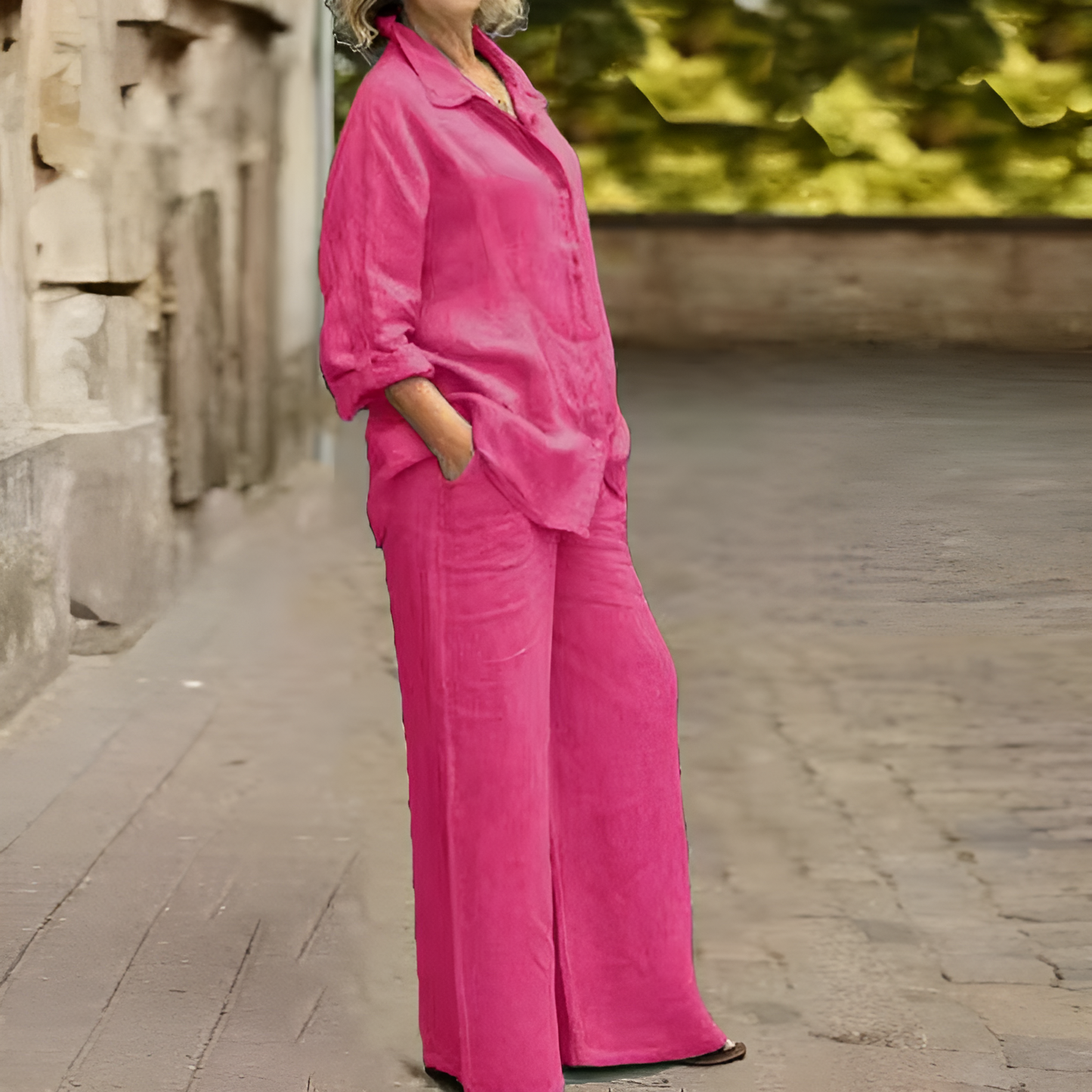 Karylle | Elegant Shirt Suit with Sophisticated Style
