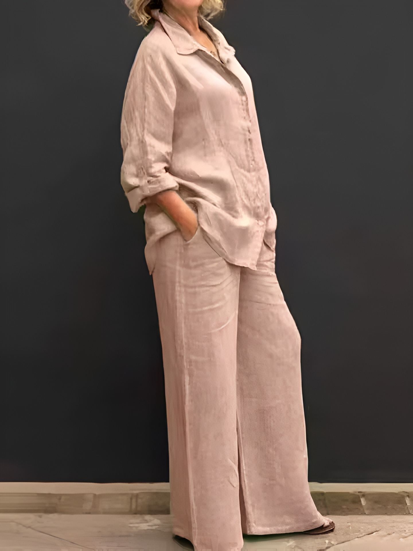 Karylle | Elegant Shirt Suit with Sophisticated Style