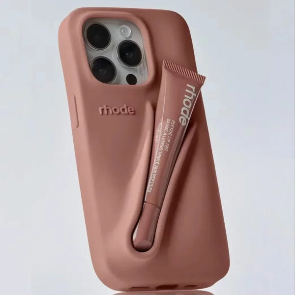 Glosslet | iPhone Silicone Case with Lipstick Holder