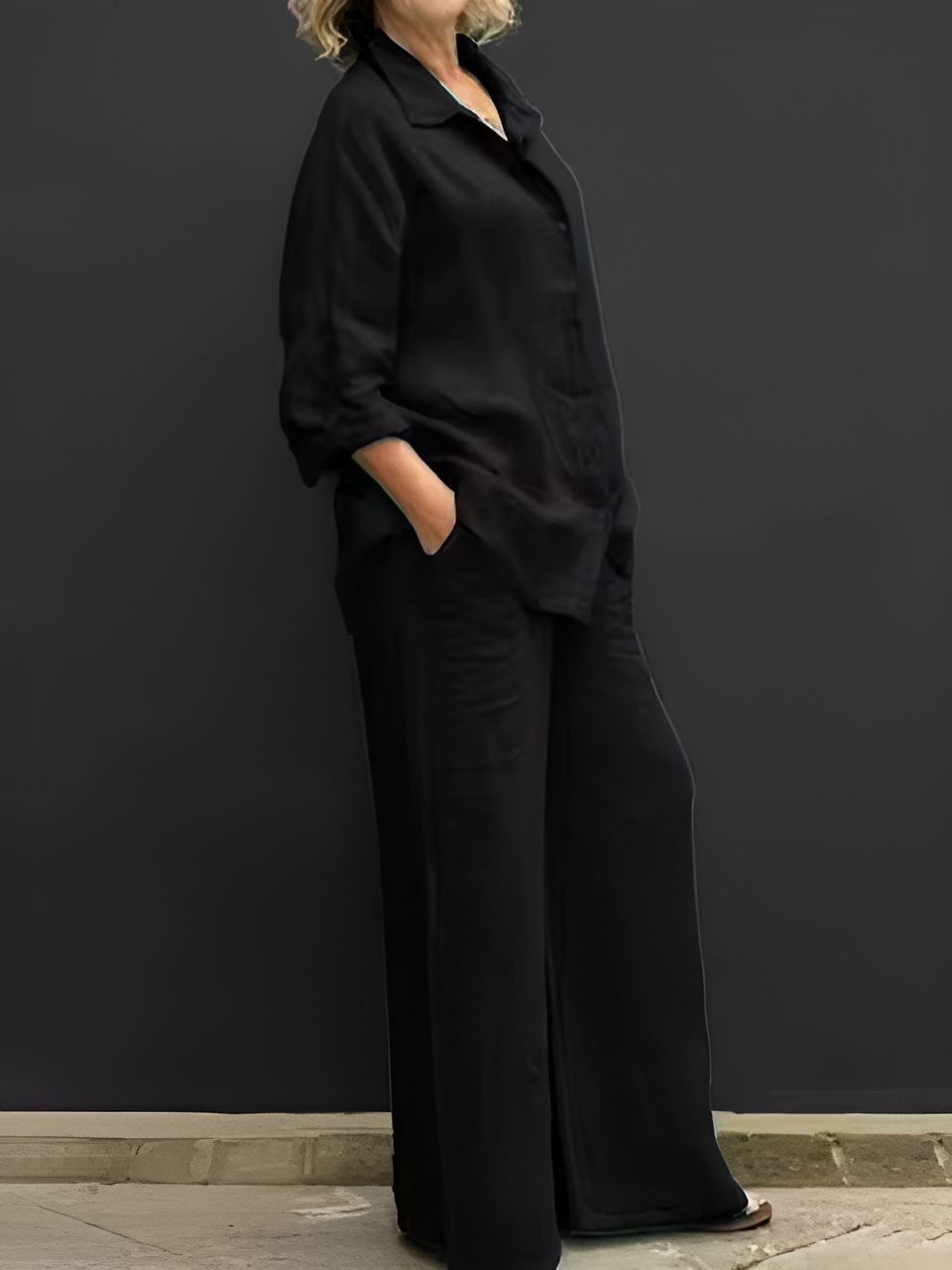 Karylle | Elegant Shirt Suit with Sophisticated Style