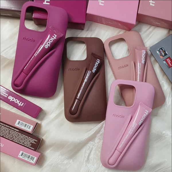 Glosslet | iPhone Silicone Case with Lipstick Holder