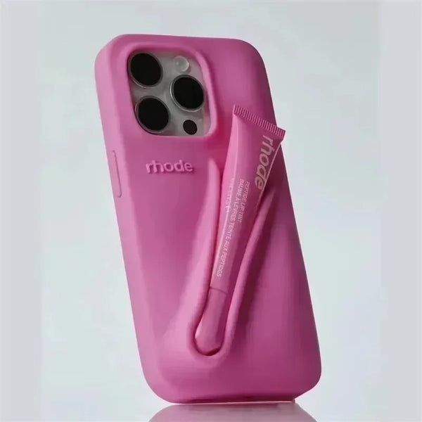 Glosslet | iPhone Silicone Case with Lipstick Holder