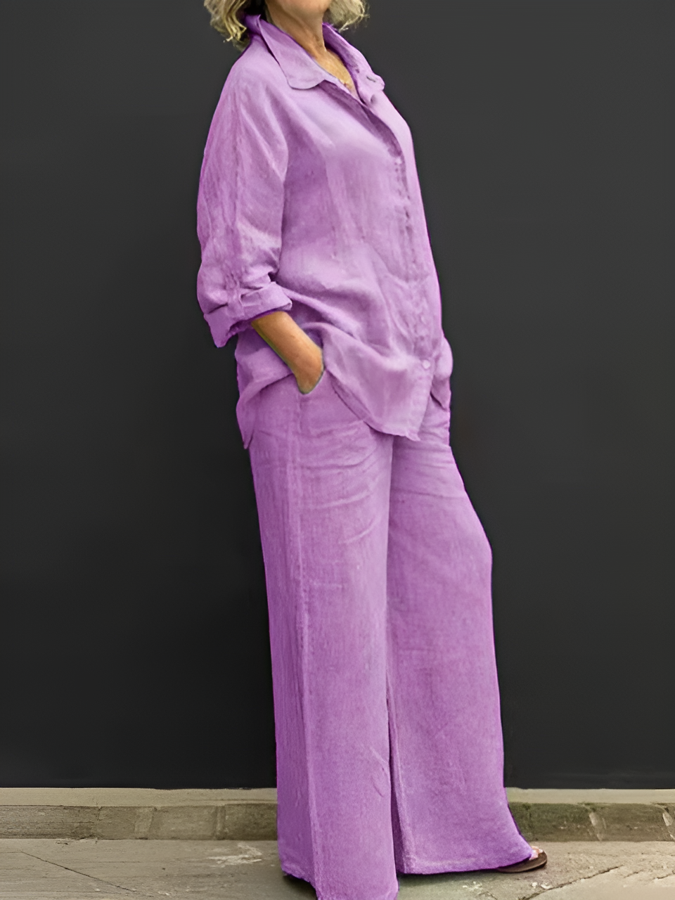 Karylle | Elegant Shirt Suit with Sophisticated Style