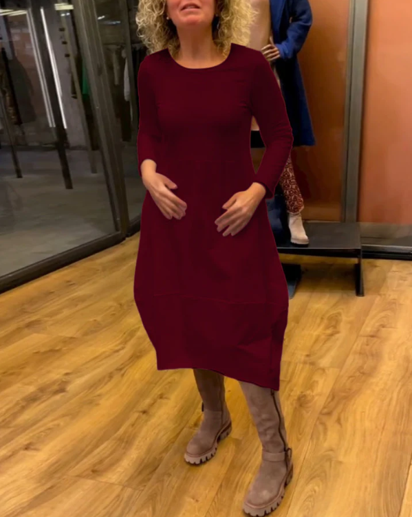 Solara | Midi dress with pockets