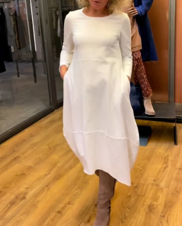 Solara | Midi dress with pockets
