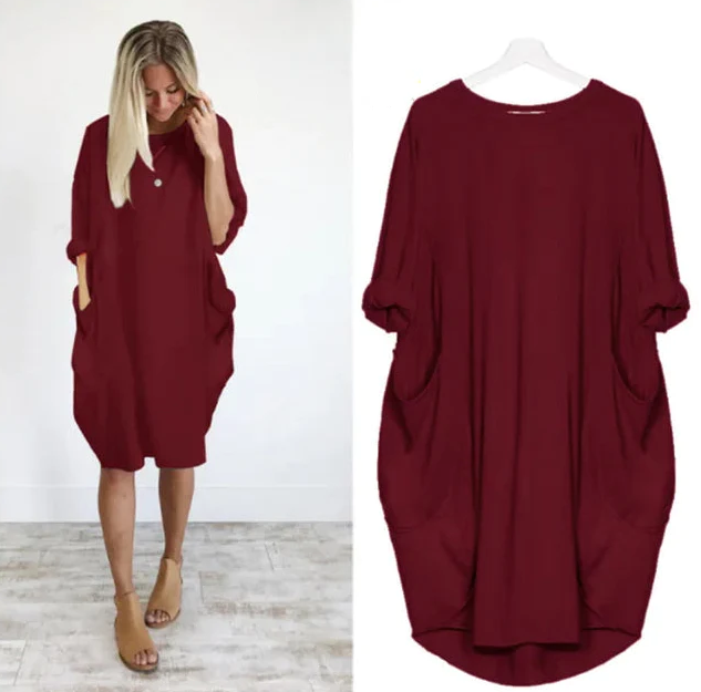 Kalina | Elegant Tummy Covering Dress