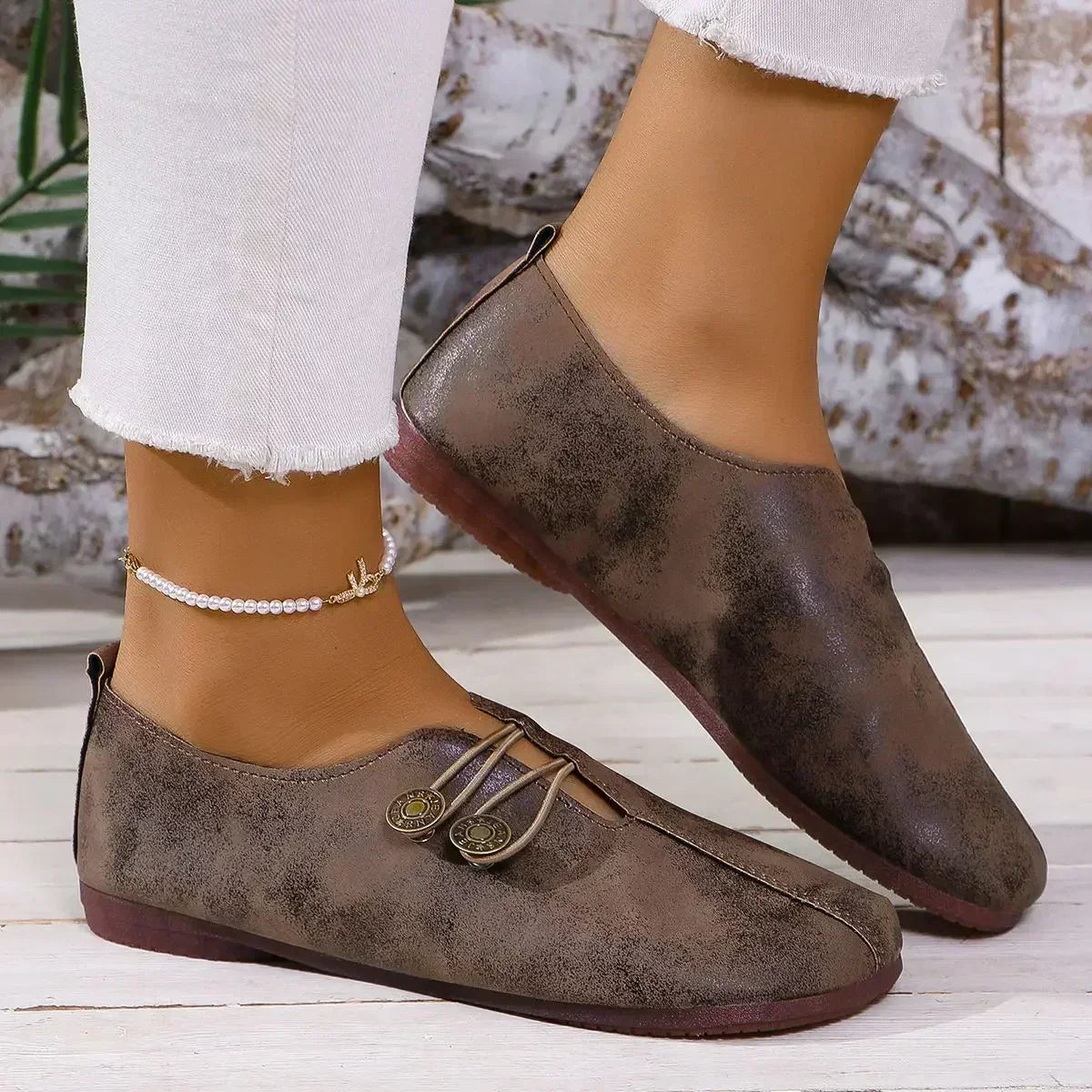 Serina | Supportive Suede Loafers