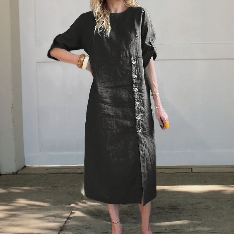 Ngaire | Casual Linen Dress