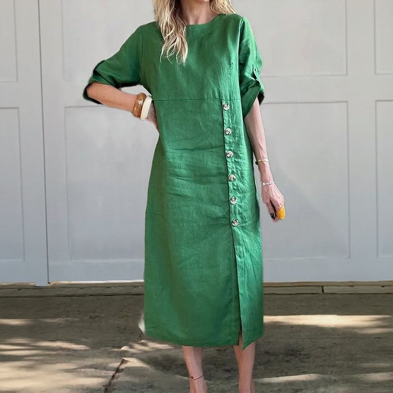 Ngaire | Casual Linen Dress