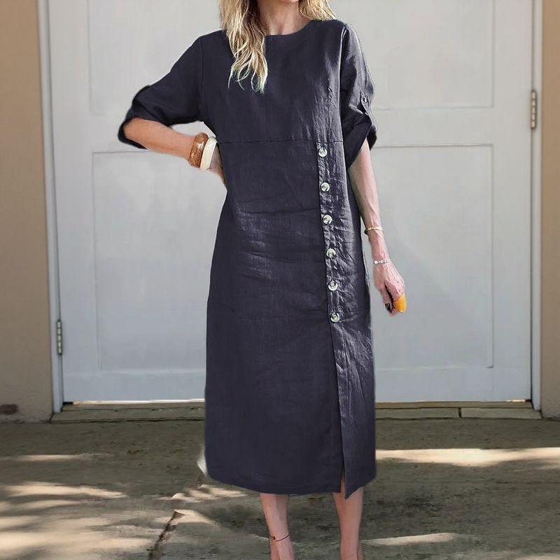 Ngaire | Casual Linen Dress