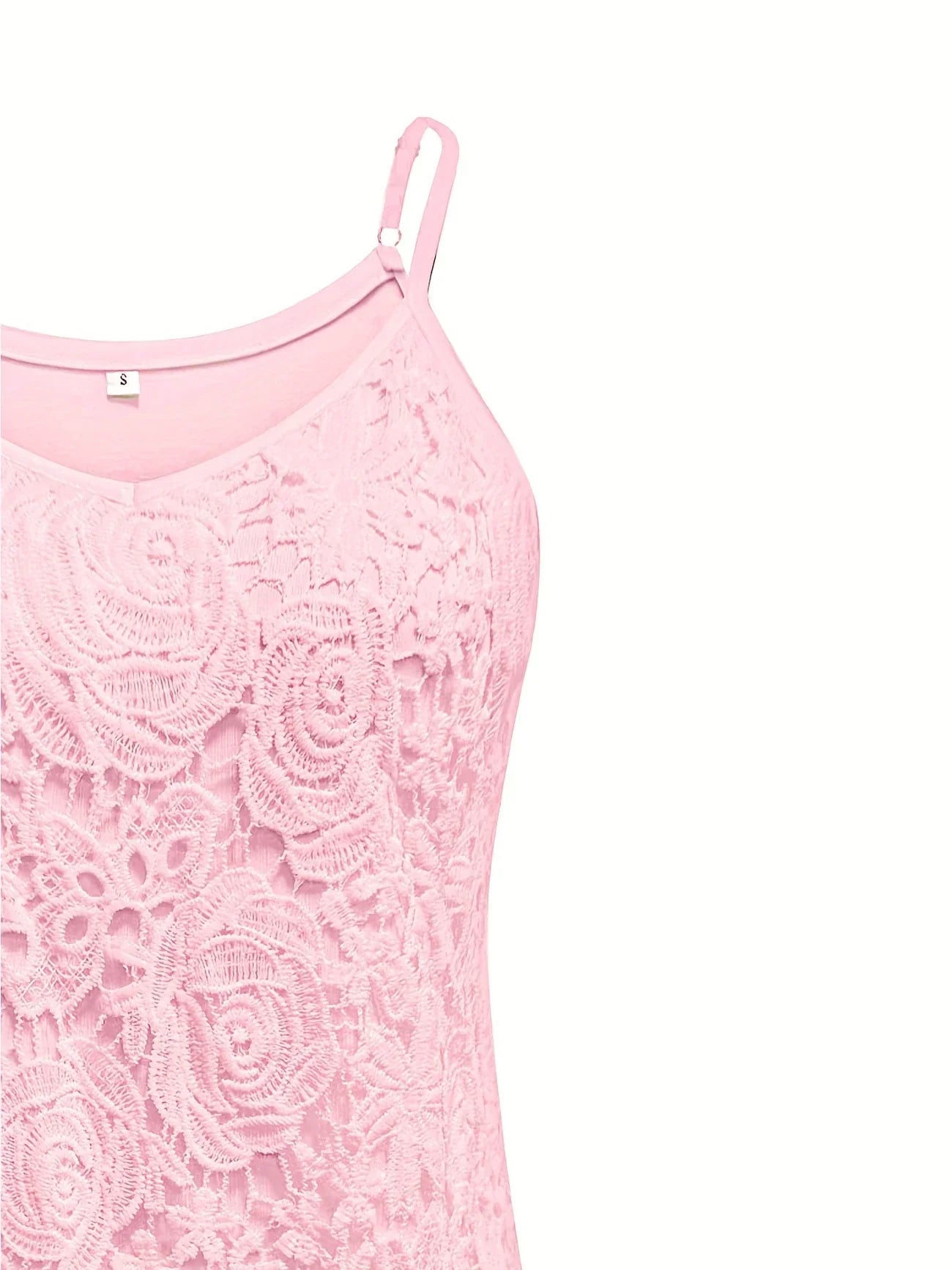 Kirsty | Elegant Sleeveless Lace Top With V Neck
