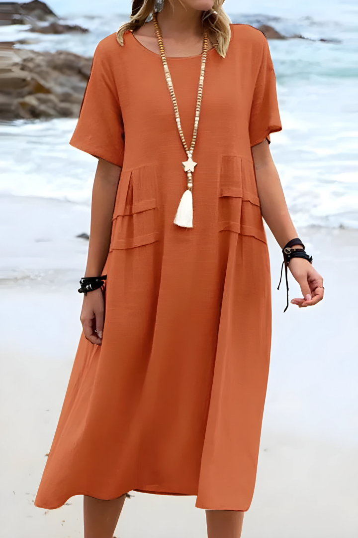 Jhenny | Tummy-Smoothing Midi Dress