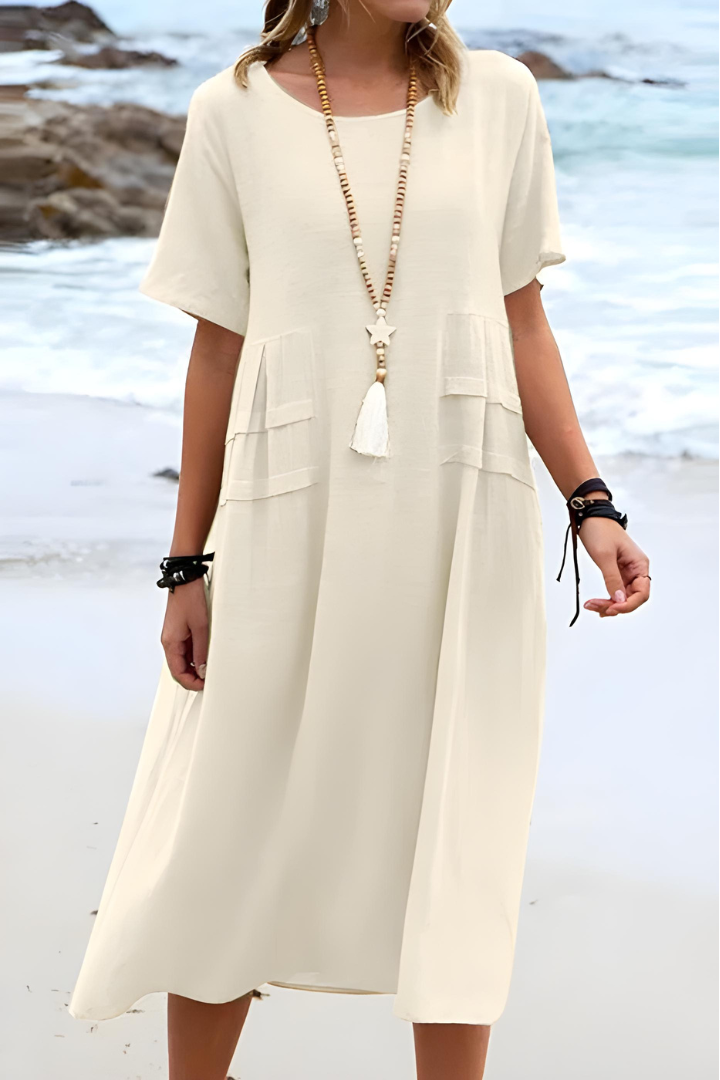 Jhenny | Tummy-Smoothing Midi Dress