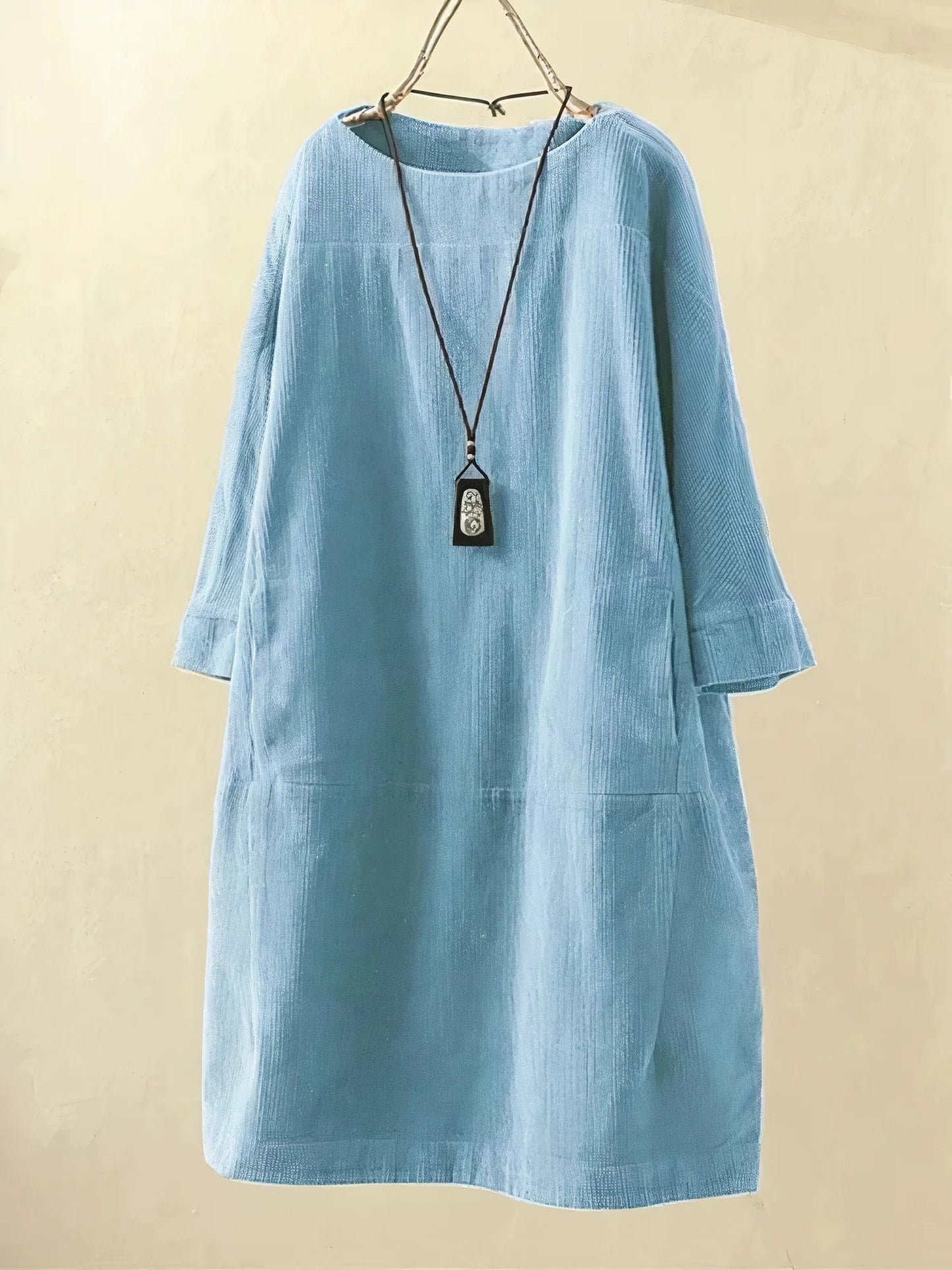Yalina | Vintage Corduroy Relaxed Dress